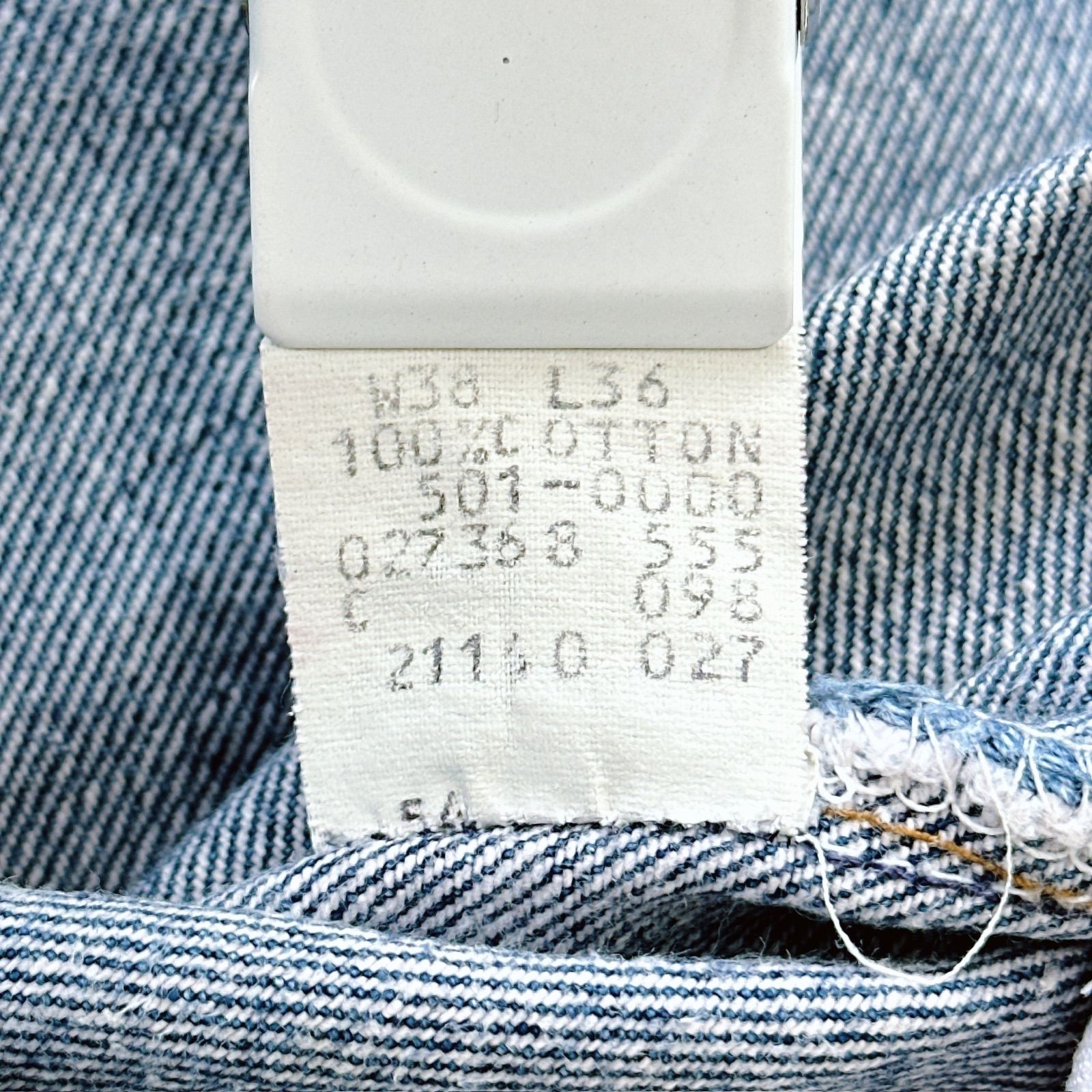 80s USA製 リーバイス501 バレンシア 刻印555 ハチマル 赤文字 Levi's
