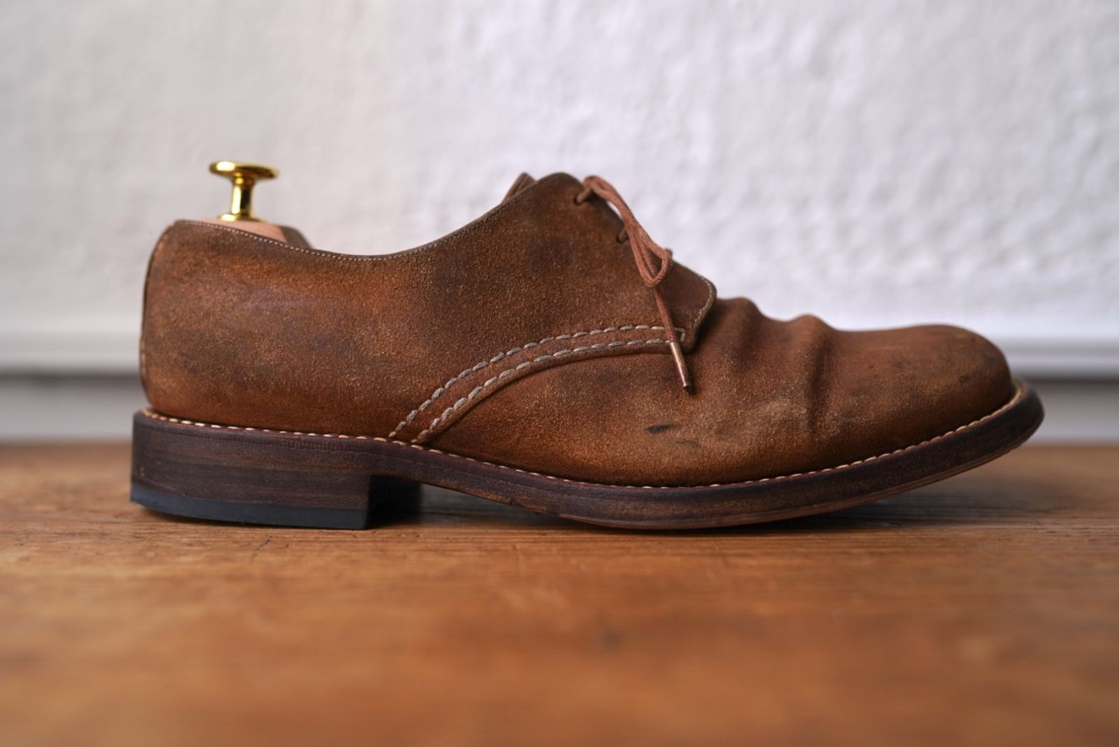 ZINTARA 紳士靴 ZINTALA ジンターラ】2色コンビ革キャップトゥ内羽根