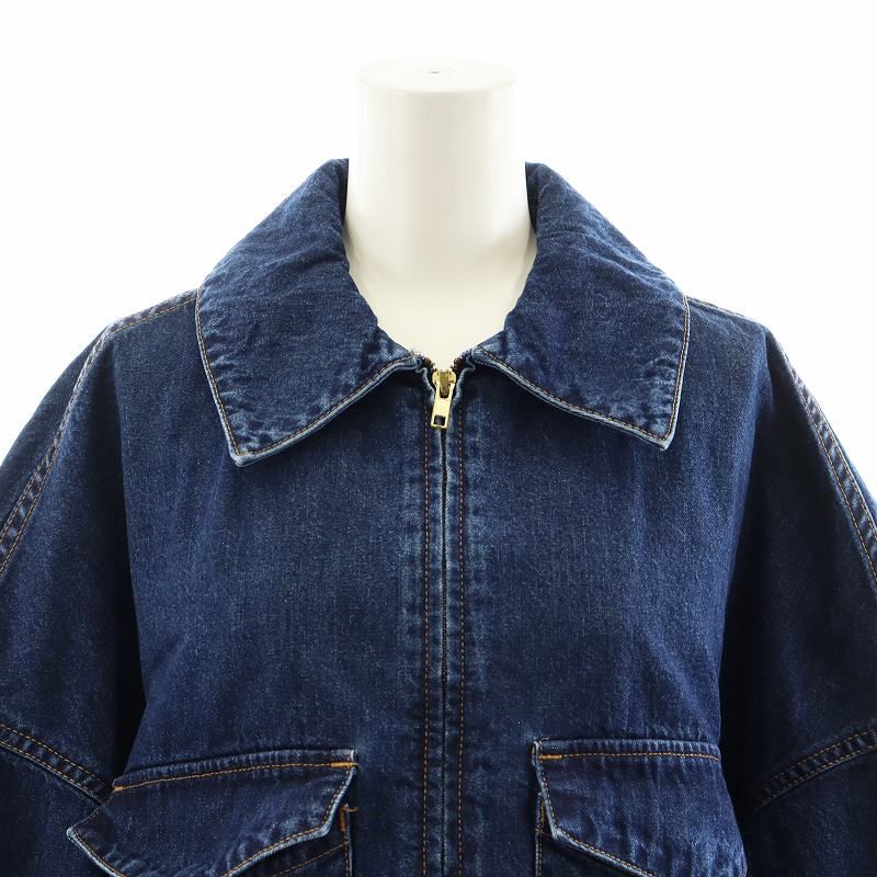カレンテージ CURRENTAGE 23AW DENIM BLOUSON デニムブルゾン