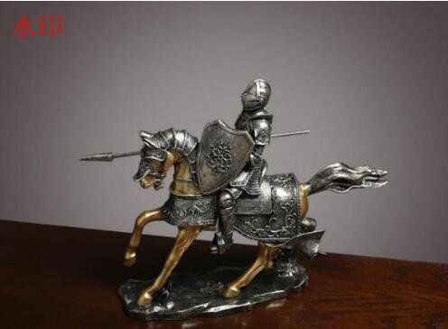 アンティーク　馬　ヨーロッパ イギリスから届いたアンティークの真鍮雑貨、ユニコーンの