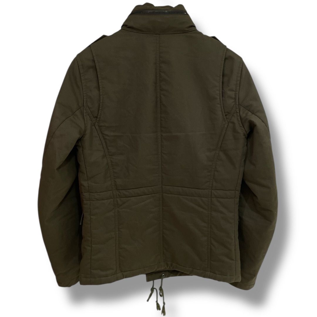 FOCUS フォーカス M-65 フィールドジャケット BLS001 BCN01 ミリタリージャケット スタンド メンズライク カーキ サイズ2 レディース 秋 ゴーゴー古着セントラルパーク名古屋店NO.1208Y