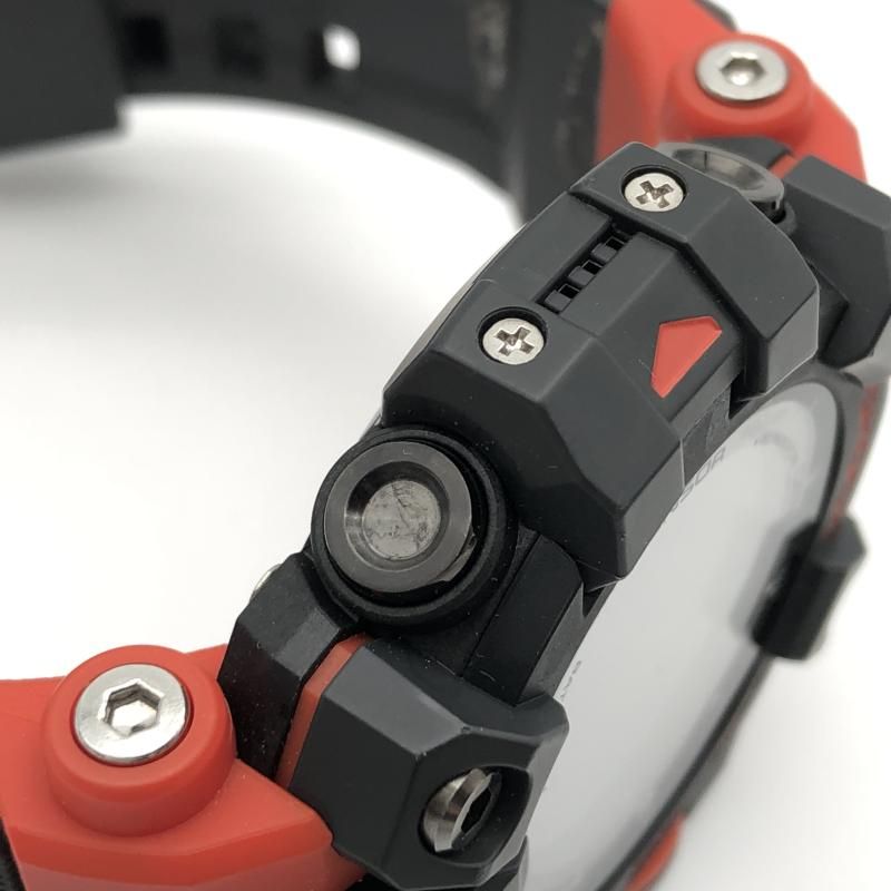 中古】CASIO G-SHOCK MUDMAN GW-9500 腕時計 ブラック カシオ ジー  