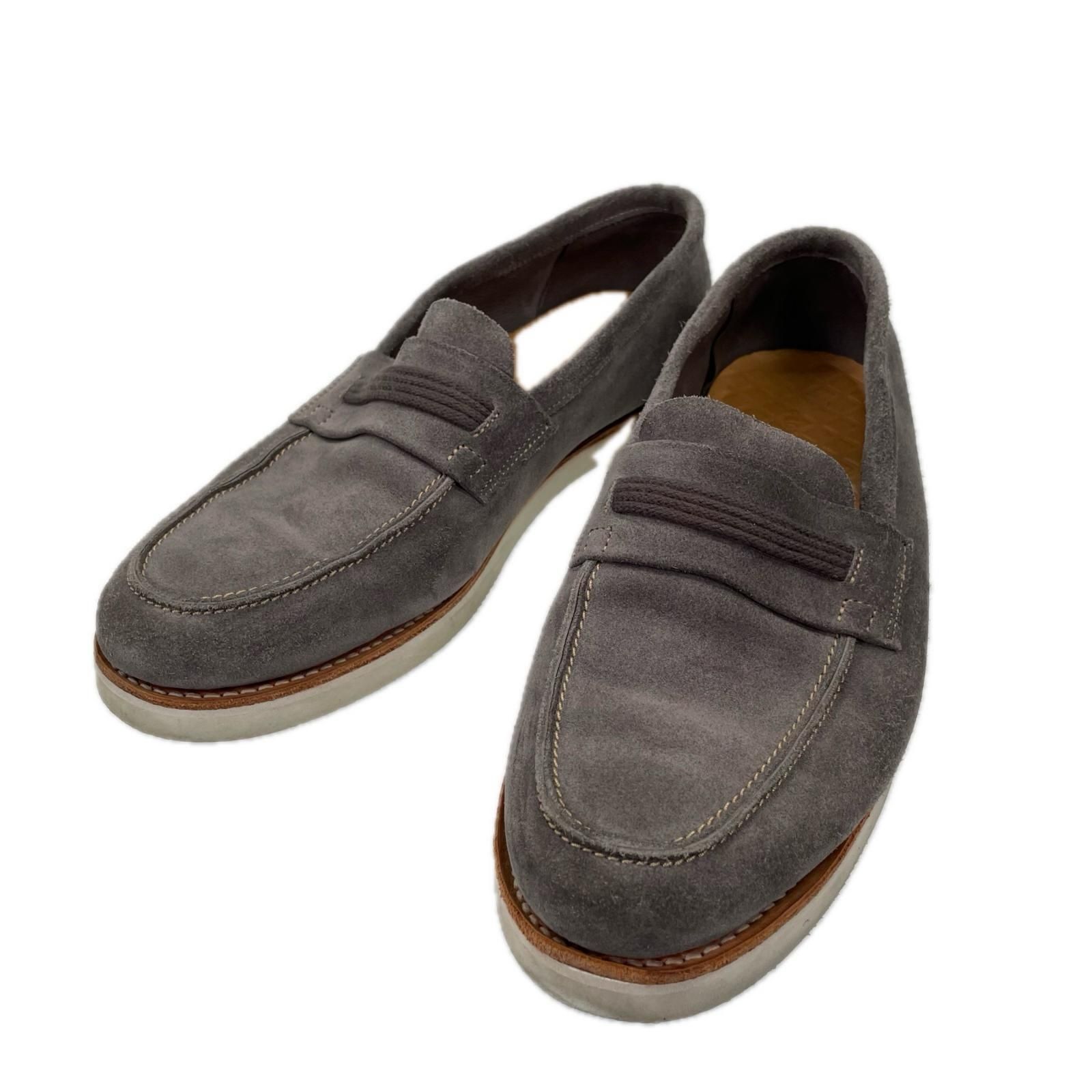 John Lobb ジョンロブ TORE メンズ ローファー スウェード パープル