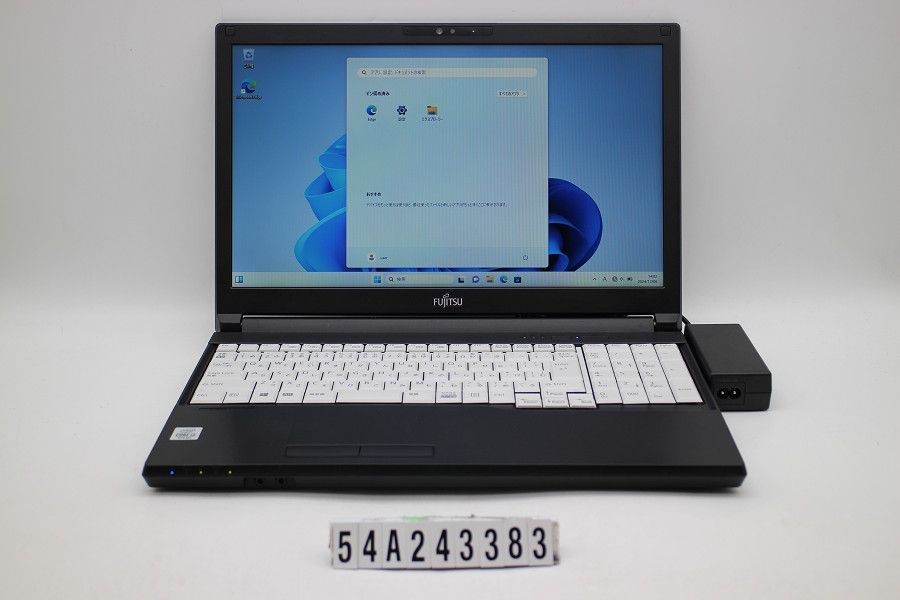 富士通 LIFEBOOK A5510/DX Core i3 10110U 2.1GHz/16GB/256GB(SSD)/DVD/15.6W/FWXGA(1366x768)/Win11 【54A243383】