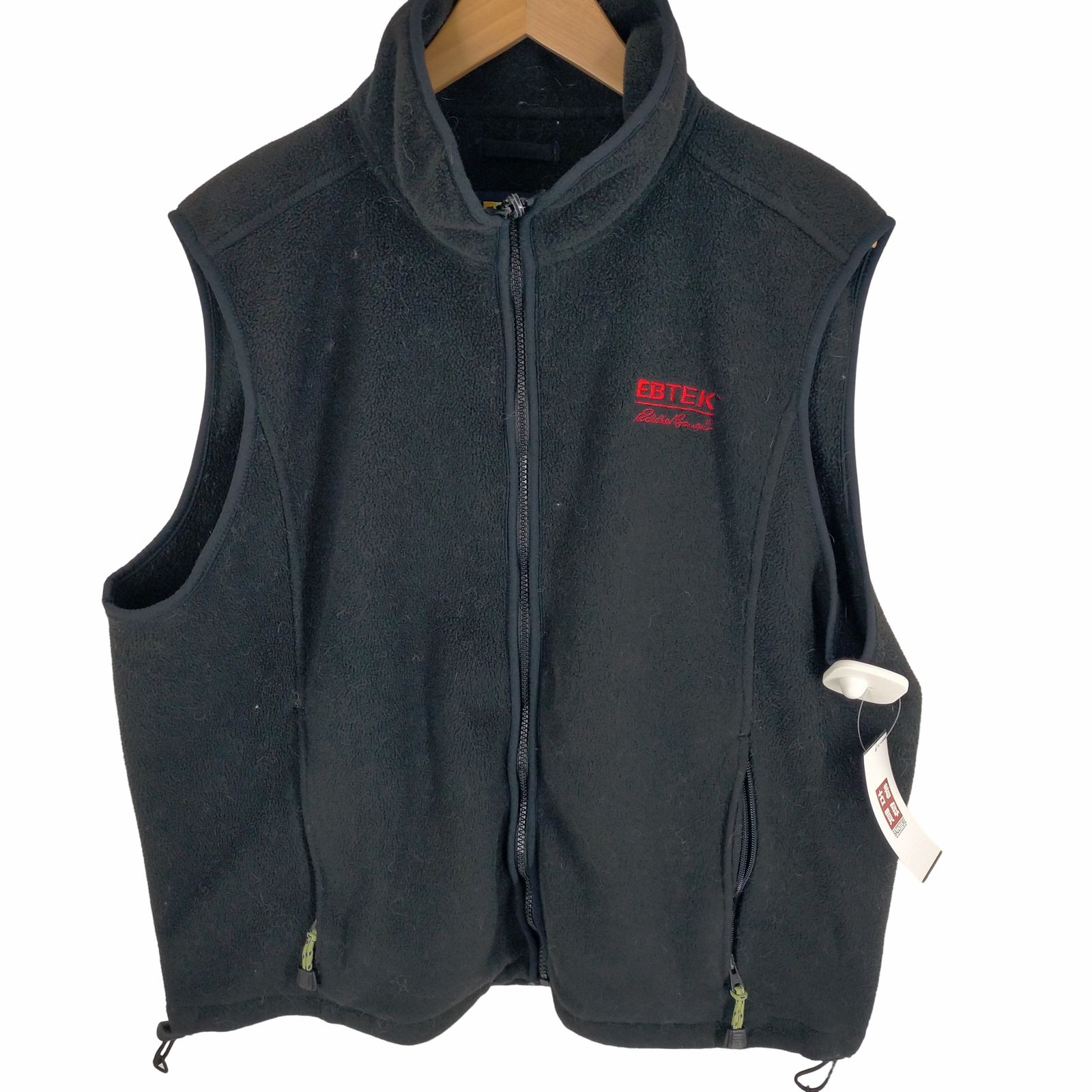 90s USA製 Eddie Bauer ポーラテック フリース ベスト オリーブ系 L-TALL エディーバウアー アメリカ製 ビンテージ D150-05-0012ZV 90's～ エディバウアー フリースベスト 表記(L) USA製 | すべて