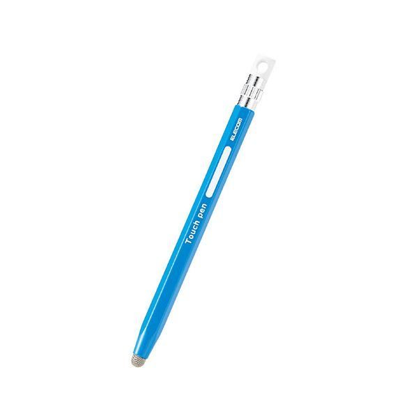 エレコム 6角鉛筆タッチペン ブルー P-TPENSEBUX5
