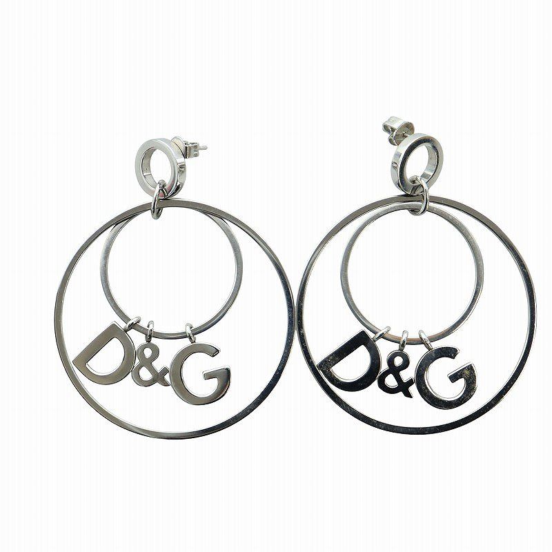 ディー&ジー ドルガバ ドルチェ&ガッバーナ D&G フープピアス 