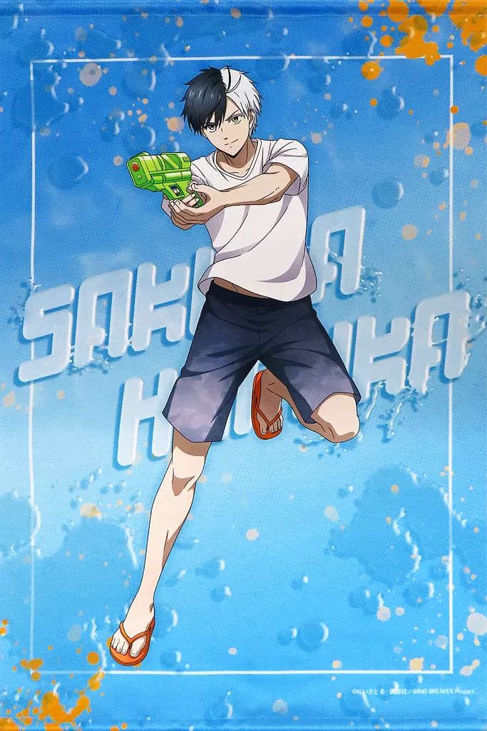 中古】タペストリー 桜遥 B2タペストリー 「WIND BREAKER」 - メルカリ