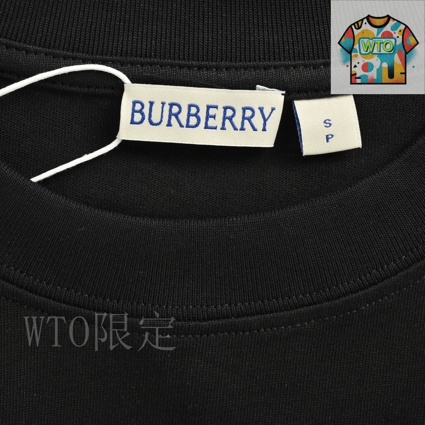 BURBERRY 半袖Tシャツ エンブレムデザイン 今日特価】Burberry チェック＆ロゴ半袖 - メルカリ