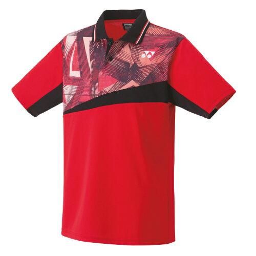 【新品・5営業日で発送】YONEX ヨネックス ユニゲームシャツ (10538) 色 : サンセットレッド サイズ : S 