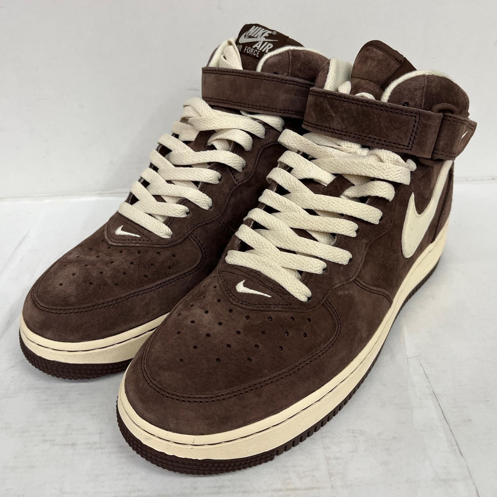 【加古川店】 中古 NIKE | ナイキ スニーカー Nike Air Force 1 Mid ’07 QS DM0107-200 ブラウン 【126】 加古川店】 中古 NIKE | ナイキ スニーカー Nike Air Force 1 Mid '07