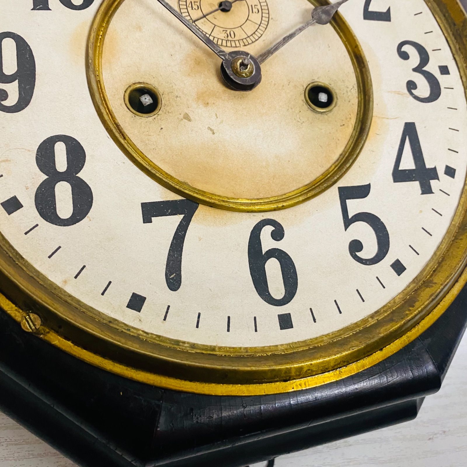 ROYALNORMA柱時計掛時計ボンボン時計古時計ゼンマイ時計　アンティーク骨董
