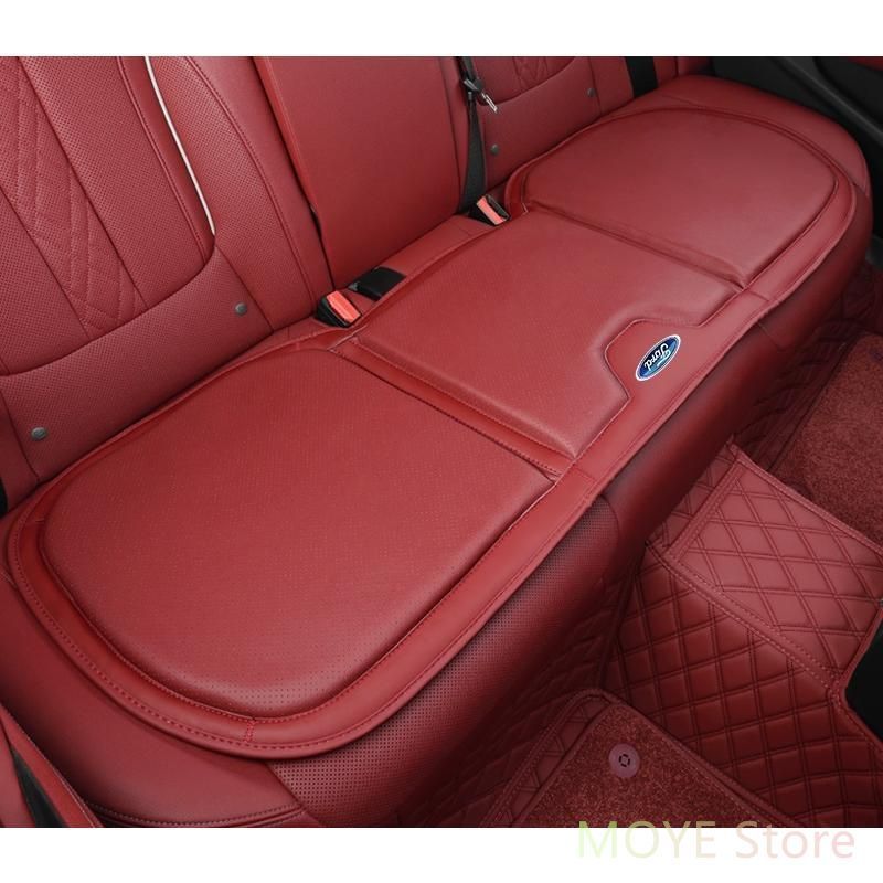◆フォード FORD◆レッド◆シートクッション カーシートカバー 座布団2点 車の後席1点 座席クッション 車用シート保護 滑り止め ナッパレザー