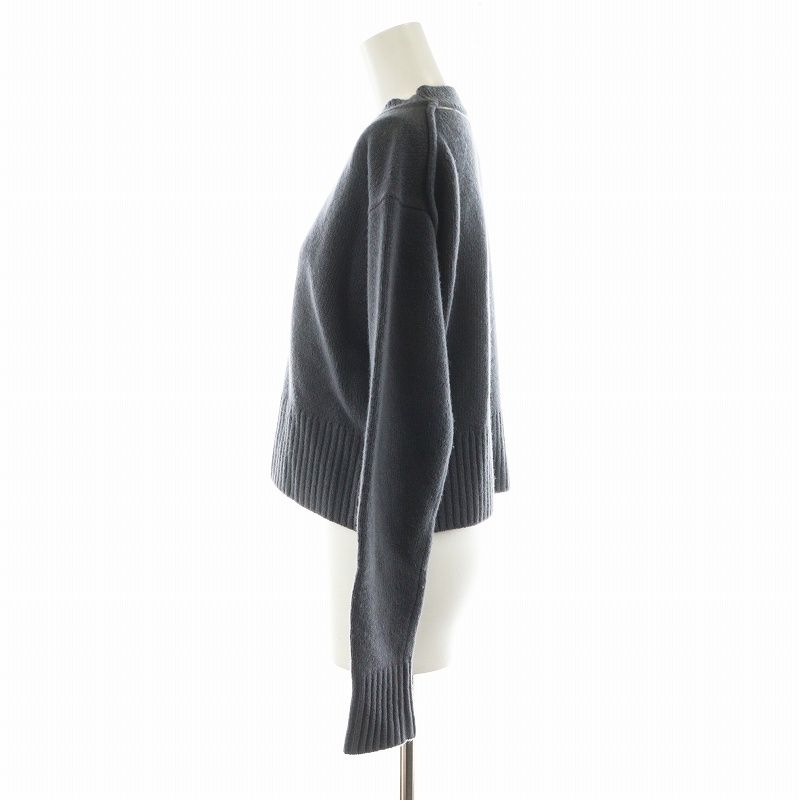 イーハトーブ IHATOV ニット セーター 長袖 ウール カシミヤ混 0 グレー IH12-23AW-95505 /AN31 ■GY41 レディース イーハトーブ IHATOV ニット セーター 長袖 ウール カシミヤ混 0