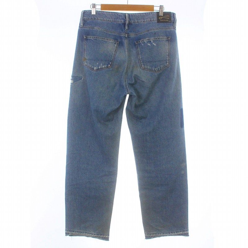 デンハム DENHAM ALEX WIDE LEG FIT デニムパンツ ジーンズ ワイド