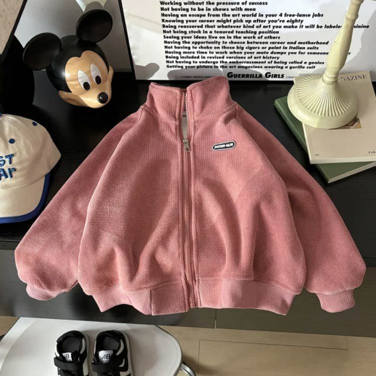 喜んでくれる ジャケット キッズ 長袖 ジップジャケット ジャージ 女の子 男の子 子供服 子ども ジュニア アウター 羽織り 上着 ジップアップ スタンド フードなし 防寒 おしゃれ ゆったり lulum079