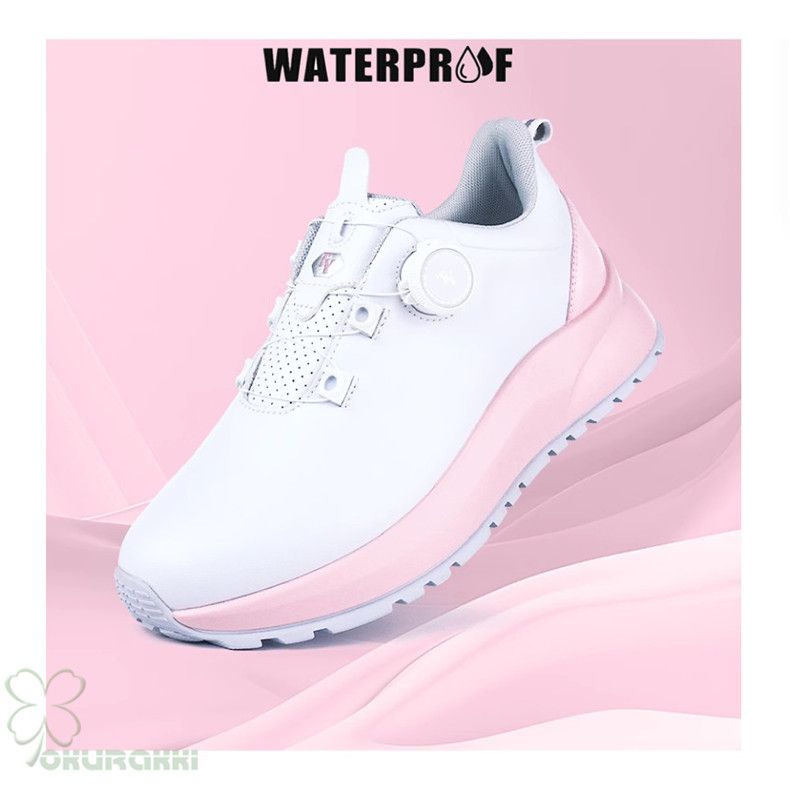 ゴルフ ゴルフシューズ ソフトスパイク レディース スパイクシューズ 防水 人工皮革 ゴルフ ゴルフシューズ ソフトスパイク レディース スパイクシューズ