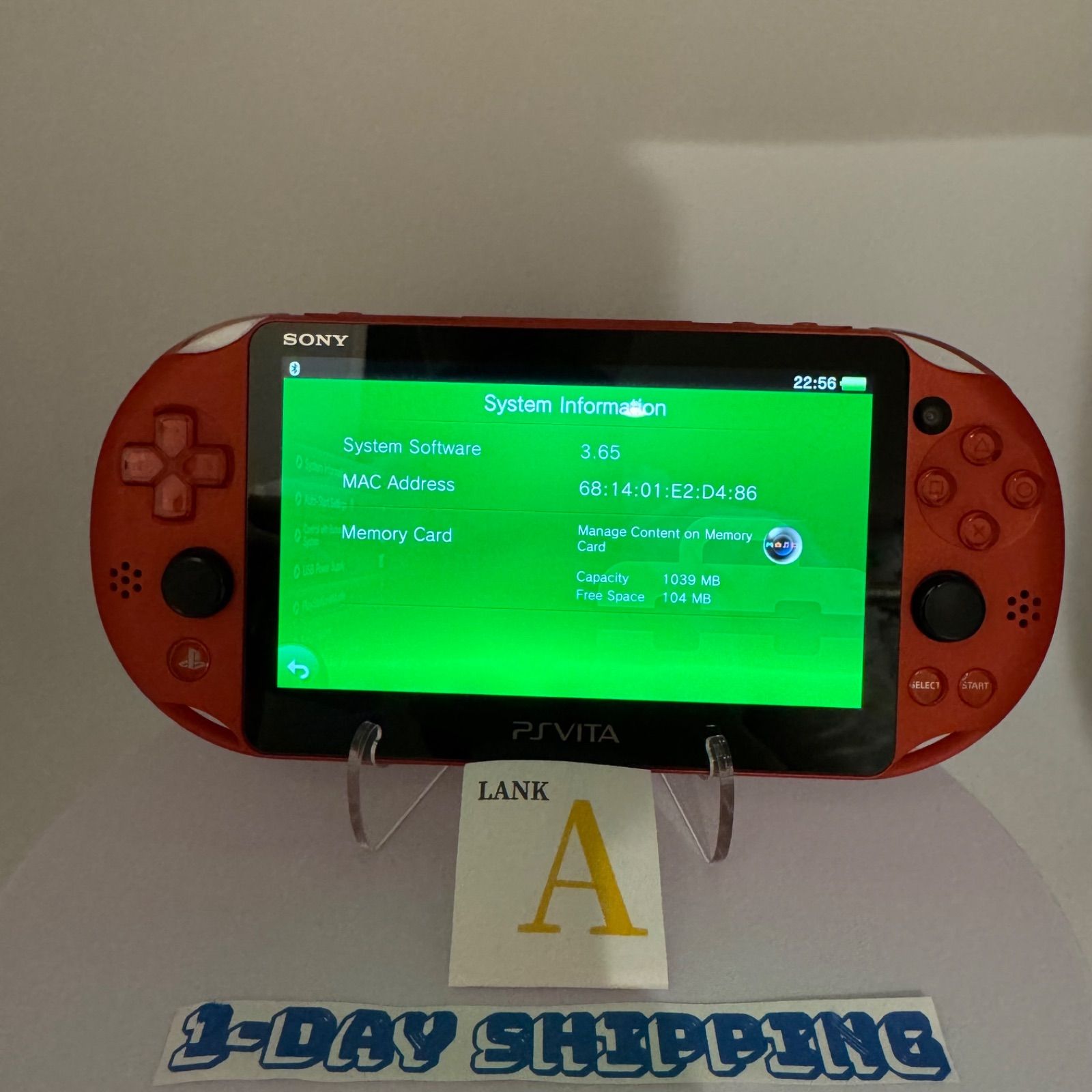 PS Vita PCH-2000 ZA26 Metallic Red 動作 済み メタリックレッド ピーエス ヴィータ ソニー PlayStation プレイステーション e362