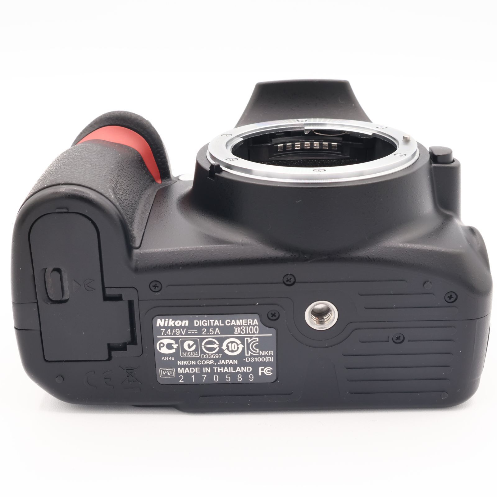 Nikon D3100 バッテリー付き　ショット数12000回 mbd3100_001_ra.jpg