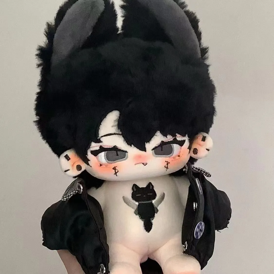 即購入可【未開封】無属性着せ替えぬいぐるみ 20cm スケルトン