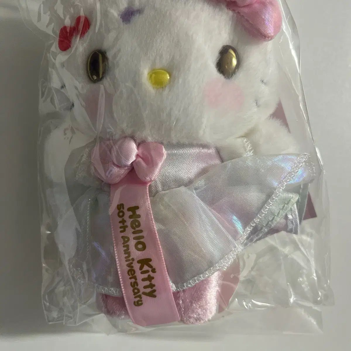 ハローキティ 50周年 ぬいぐるみ キーホルダー