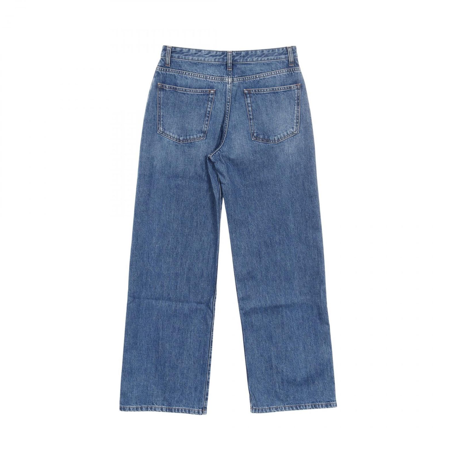 ザ ロウ THE ROW デニムパンツ Eglitta エグリッタ 6525W3809WBE27 デニムブルー コットン デニムパンツ レディース