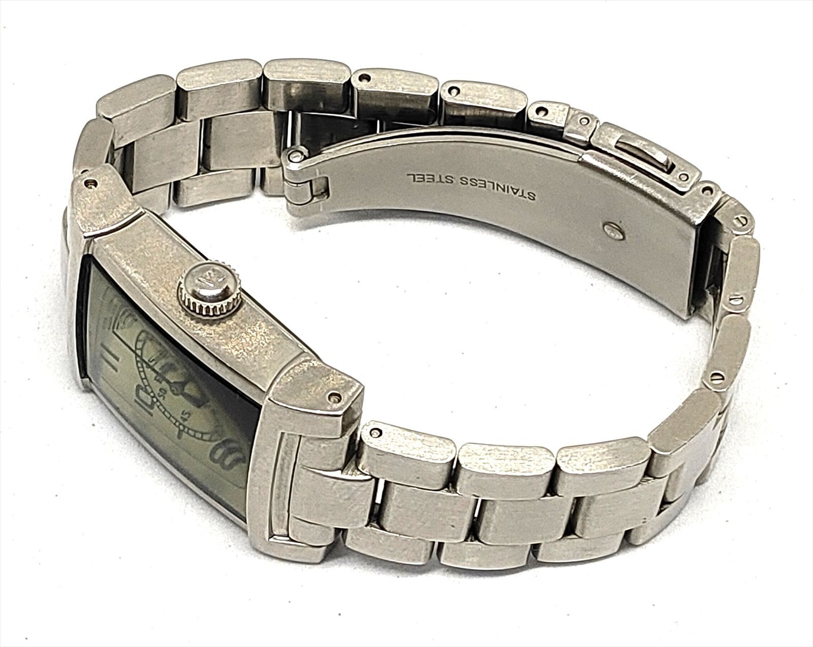 稼働品】EMPORIO ARMANI クォーツ腕時計 アルマーニ レディース 