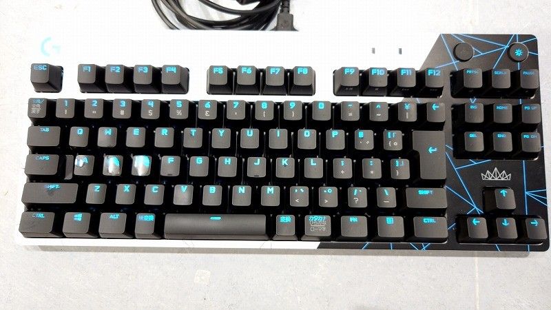 Logicool G ロジクール G PRO LoL K/DA テンキーレス ゲーミングキーボード G-PKB-002LoL ホワイト - メルカリ