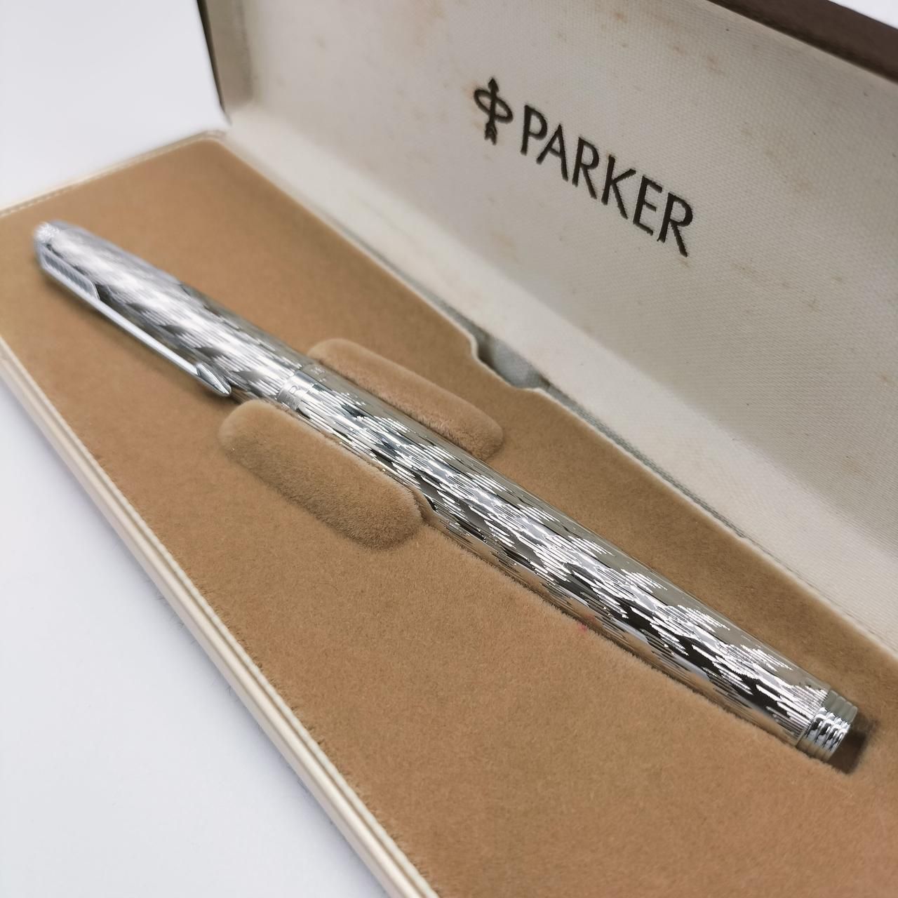 PARKER 万年筆 パーカー 75 プラスヴァンドーム シルバーフラム PARKER Fountain Pen Parker 75 Plus Vendome Silver Flam