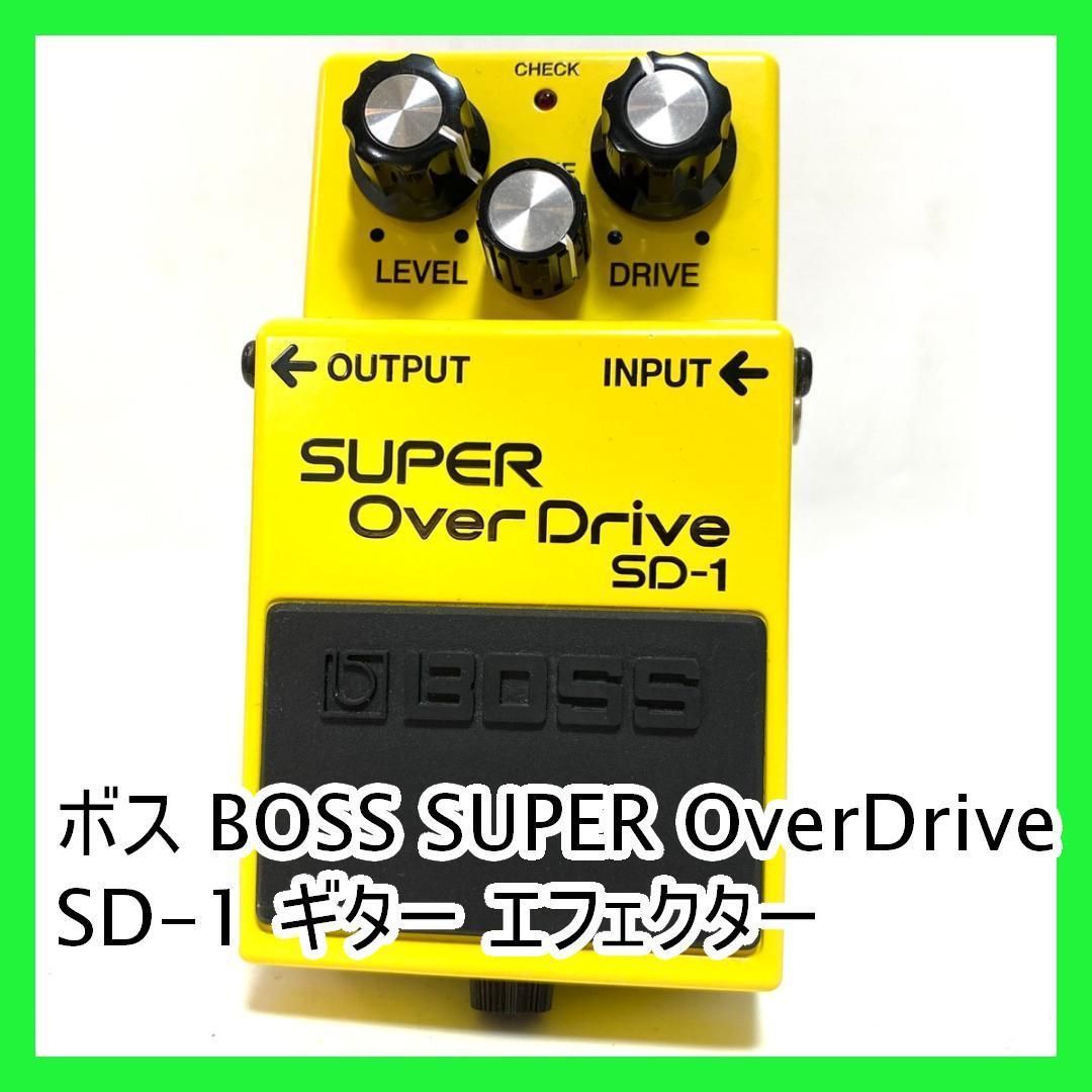BOSS SD-1 エフェクター ま*ろ様 BOSS SD-1 & CH-1 ギターエフェクター
