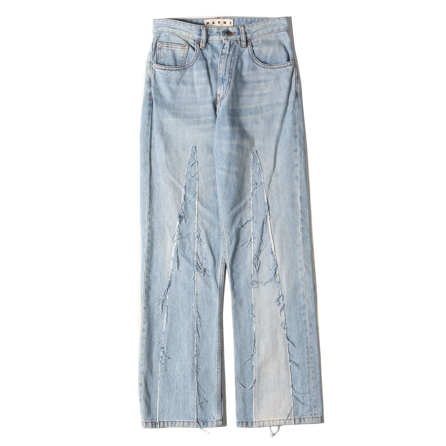 MARNI マルニ パンツ サイズ:28 21AW ヴィンテージ加工 パネル  