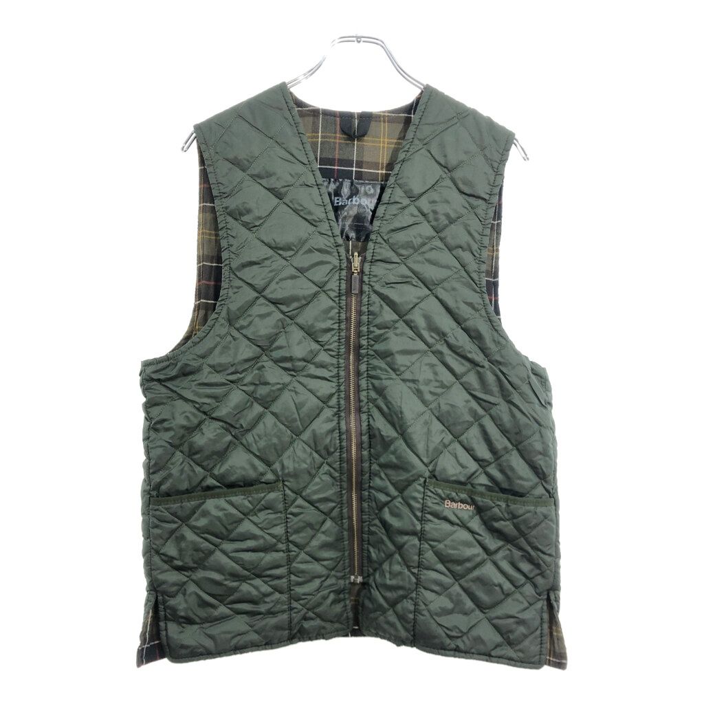 イングランド製 Barbour バブアー QUILTED WAISTCOAT キルテッドウエストコート ベスト メンズ C40 102cm 古着 v4531