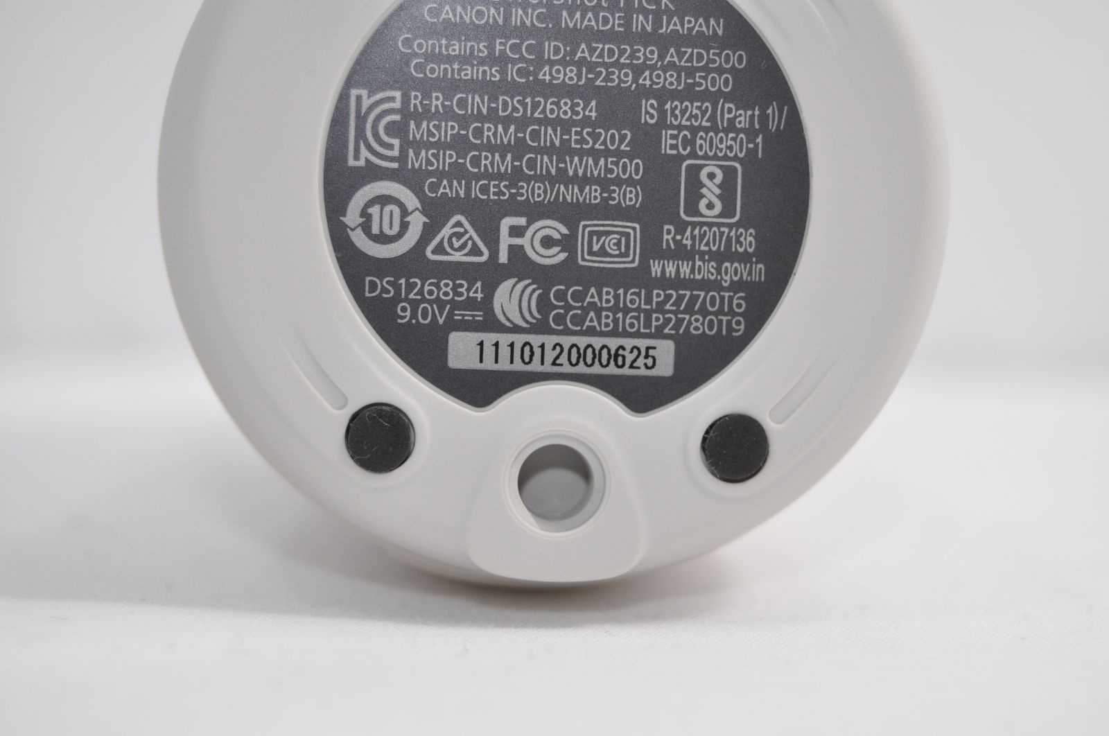  Canon キャノン PowerShot PICK ホワイト ビデオカメラ本体 ビデオカメラ