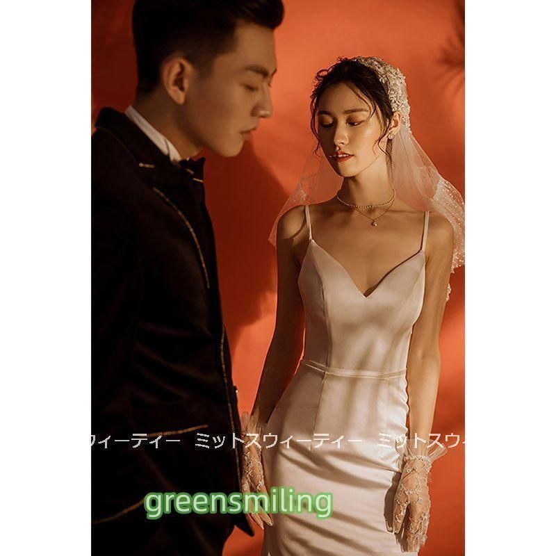 ソフトマーメイドドレス 結婚式