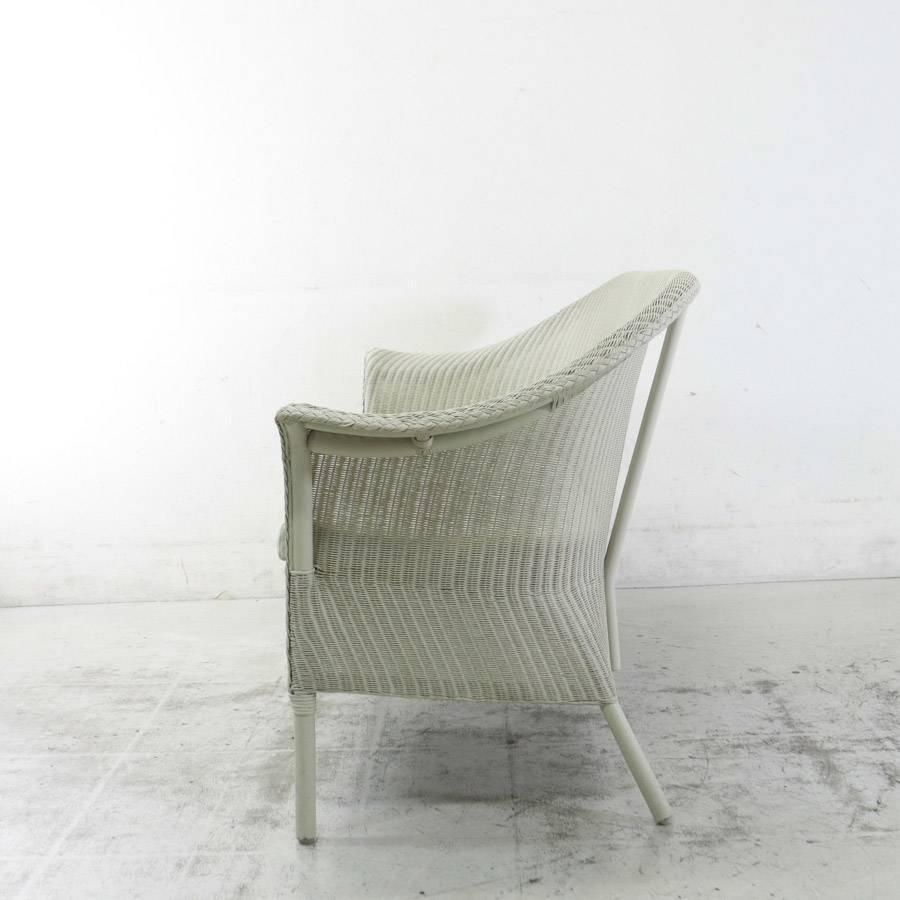 Lloyd Loom ロイドルーム セティ No.63 ラブソファ ホワイト シートクッション付き 270h10 NEXPOTALLINN_EU