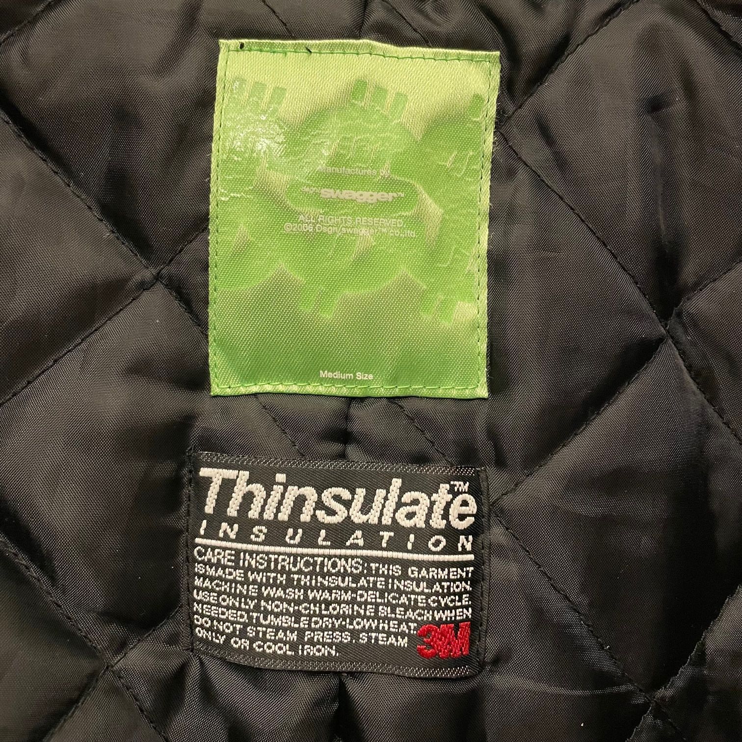 レア SWAGGER 2006年モデル M-65 Thinsulate 中綿ミリタリーフィールド 