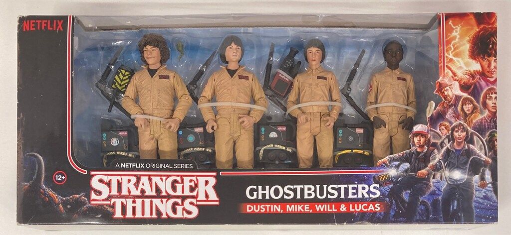 McFARLANE TOYS ACTION FIGURE GHOSTBUSTERS | DUSTIN MIKE WILL - LUCAS