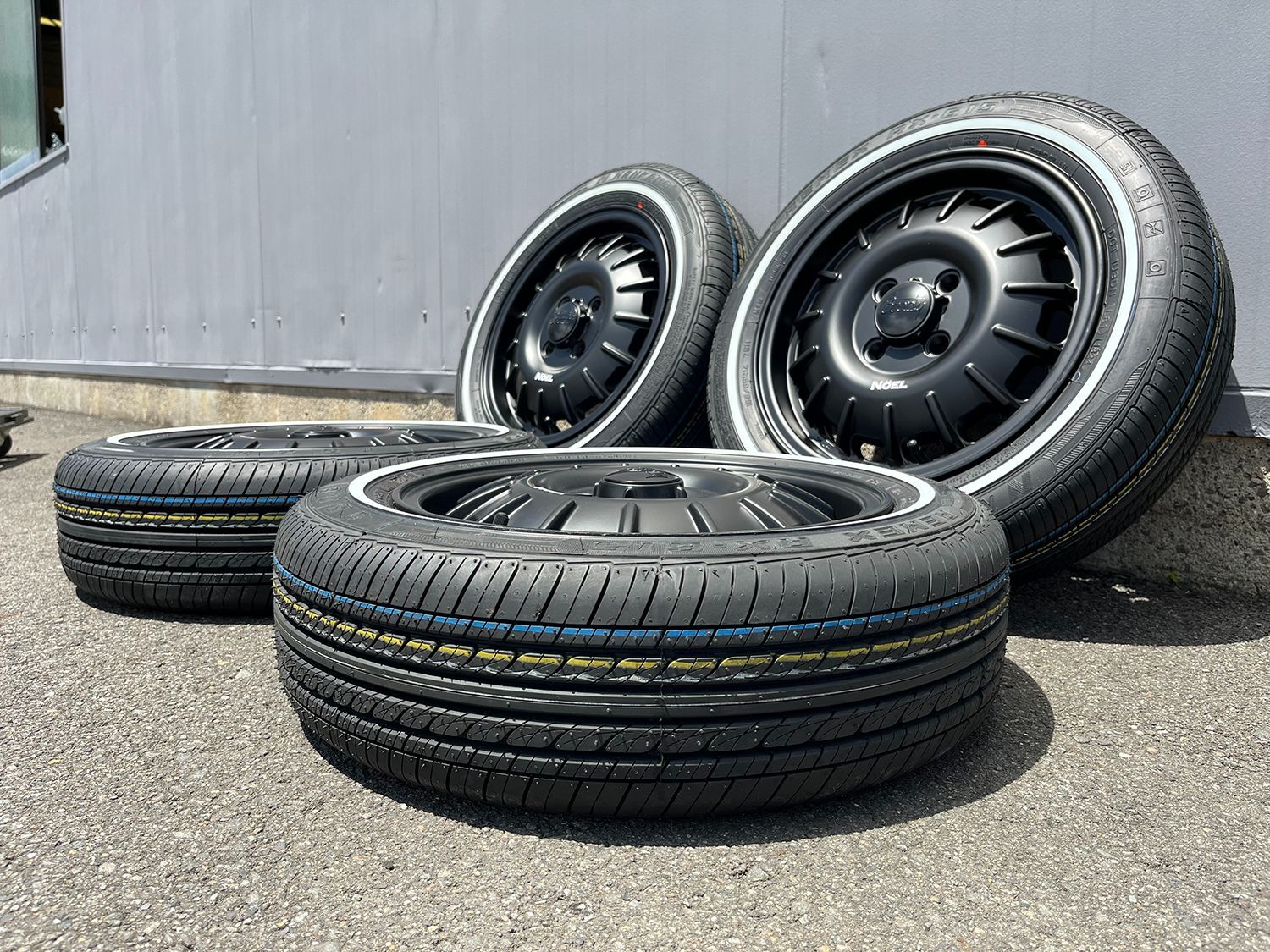 軽自動車タイヤホイール 4本セット 雑誌撮影用 特価品！ラパン ココア