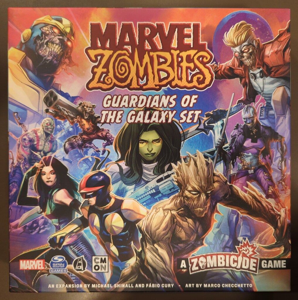 CMON MARVEL ZOMBIES A ZOMBICIDE GAME GUARDIANS OF THE GALAXY SET MZB107
