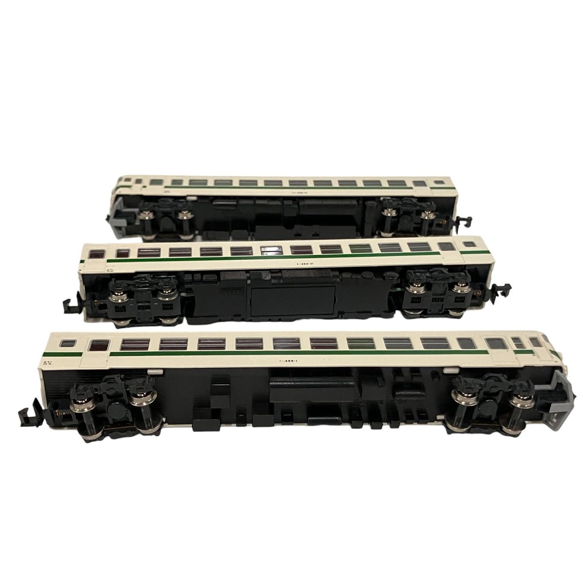 鉄道模型　ＨＯゲージ　カツミ　グリーンライナー　455系　3両セット 鉄道模型 HOゲージ カツミ グリーンライナー 455系 3両セット