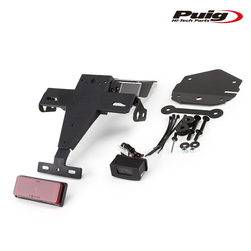 Puig 3705N LICENSE SUPPORTS BMW S1000RR 19-24 S1000R 21-24 M1000R 23-24 M1000RR 23-24 プーチ フェンダーレス