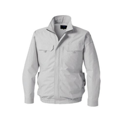 2営業日で発送 KUCHOFUKU 空調服 空調服 空調服 長袖ブルゾン シルバー KU92230K30S4 2336