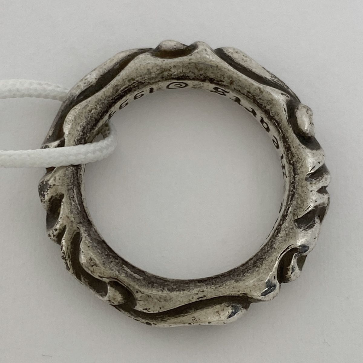 Chrome Hearts スクロールバンドリング シルバー925 13号 Chrome Hearts スクロールバンドリング シルバー925 13号