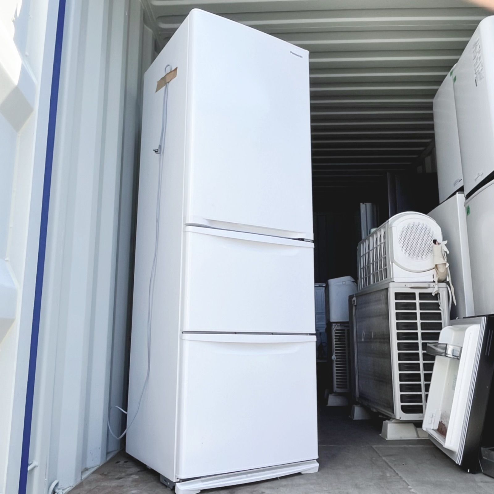 取付無料！パナソニック エコナビ搭載 おしゃれインテリア5ドア冷蔵庫！洗濯機 取付無料！パナソニックエコナビ搭載！自動製氷付きおしゃれ
