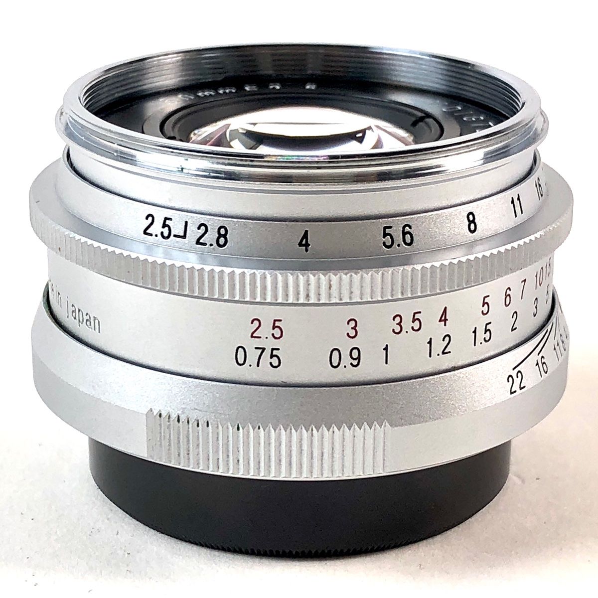 ★極上レア★Voigtlander COLOR-SKOPAR 50mm F2.5 Voigtlander COLOR-SKOPAR 50mm f/2.2 Lens Release - Adam Insights