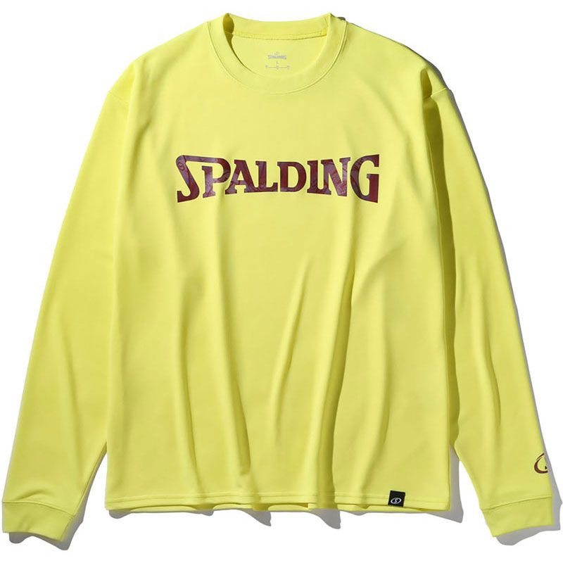 激安大特価，本物保証 SPALDING スポルディング ロングスリーブTシャツ ボールプリント イン ザ ダーク バスケットボール 長袖Ｔシャツ (smt25126-7800)、ムーンライト その他