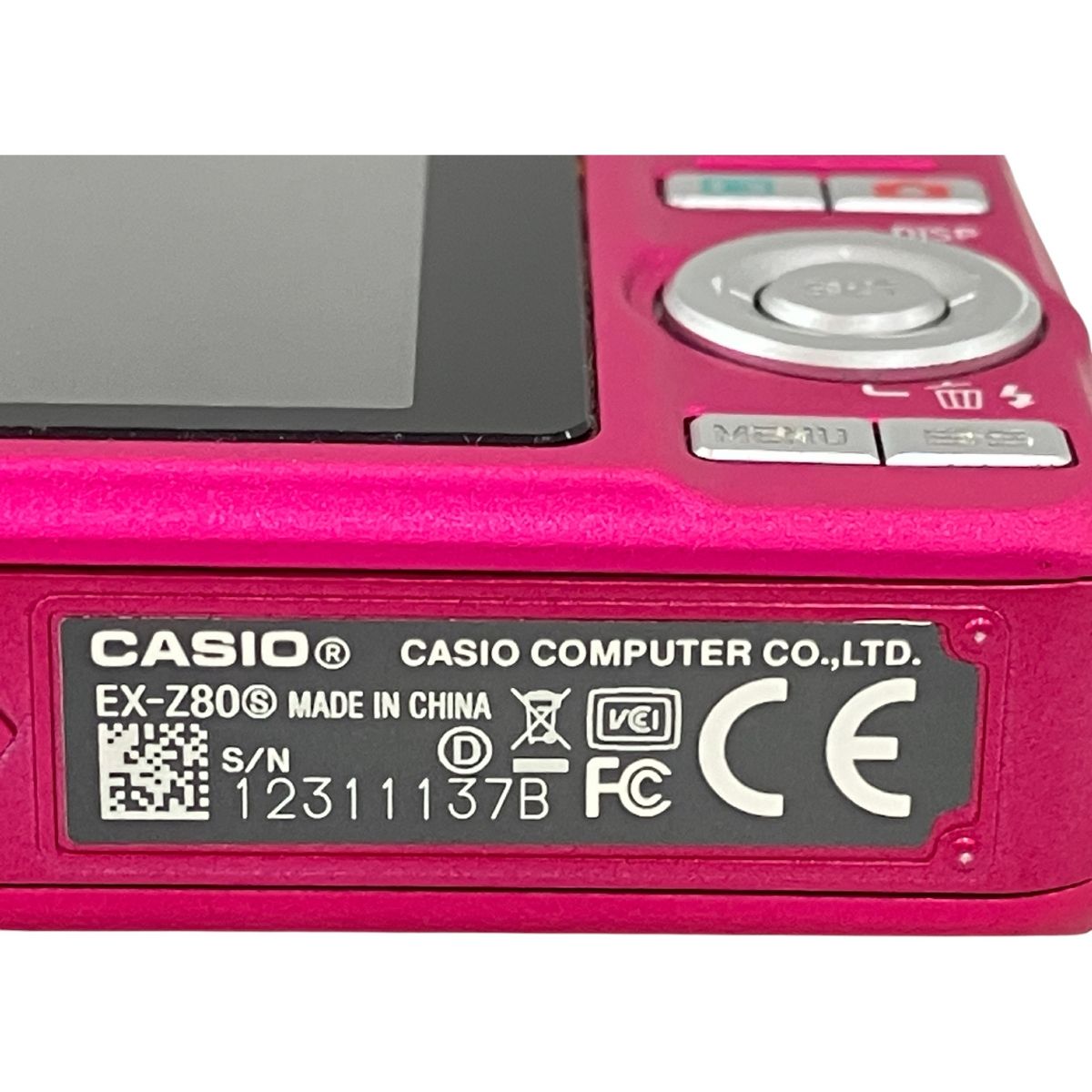 CASIO EX-Z80 EXILIM エクシリム コンパクト デジタル カメラ