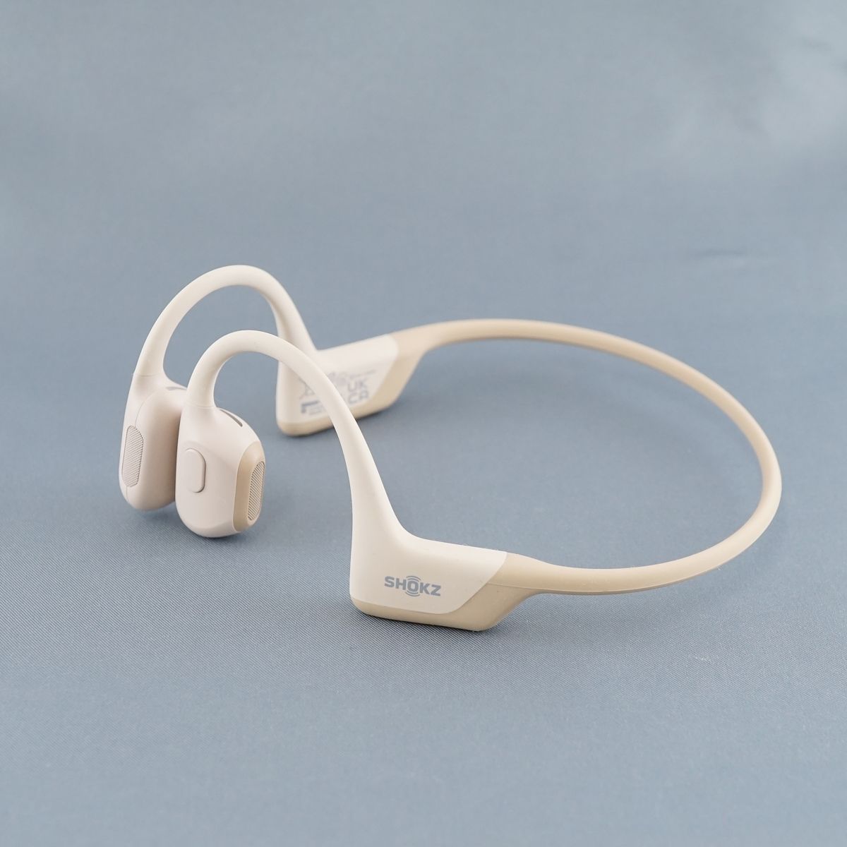 はらのぞ　SHOKZ 骨伝導イヤホン ベージュ　美品 はらのぞ様専用 SHOKZ 骨伝導イヤホン ベージュ 美品