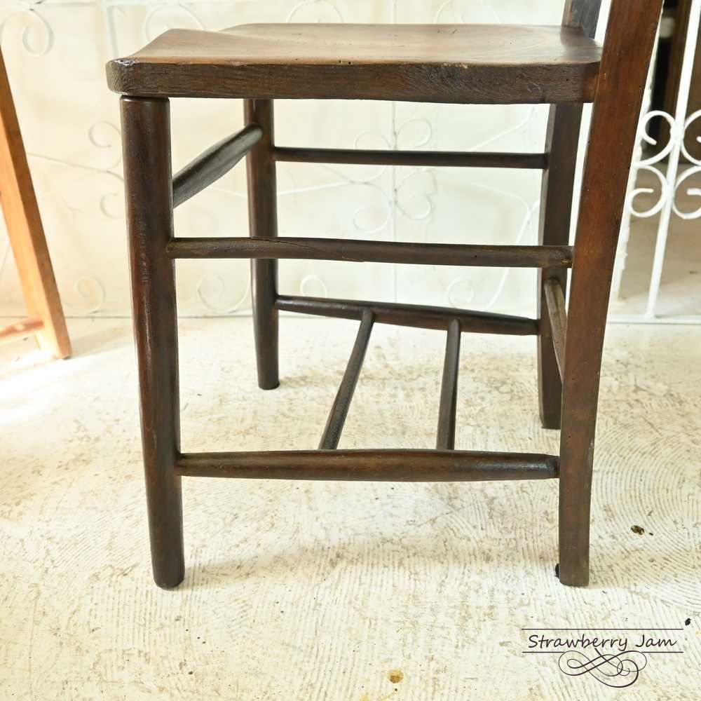 カ*チ様 L3705-19-3 英国アンティーク チャーチチェア 北欧 キッチン カ*チ様 L3705-19-3 英国アンティーク チャーチチェア 北欧 キッチン