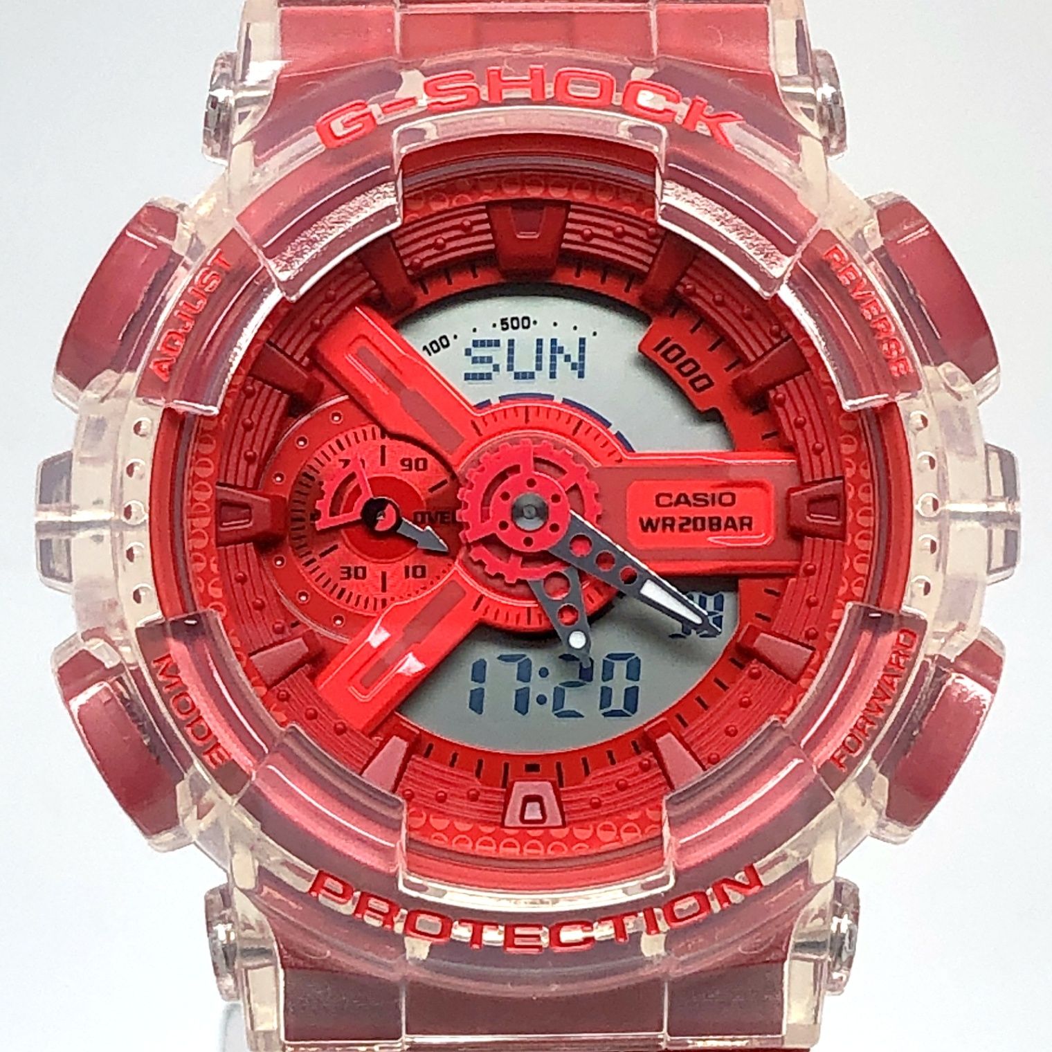 u*）様 ベビーGSHOCK♡スケルトン赤腕時計 G-SHOCK 夏にオススメモデル| 国内ブランド腕時計・輸入腕時計